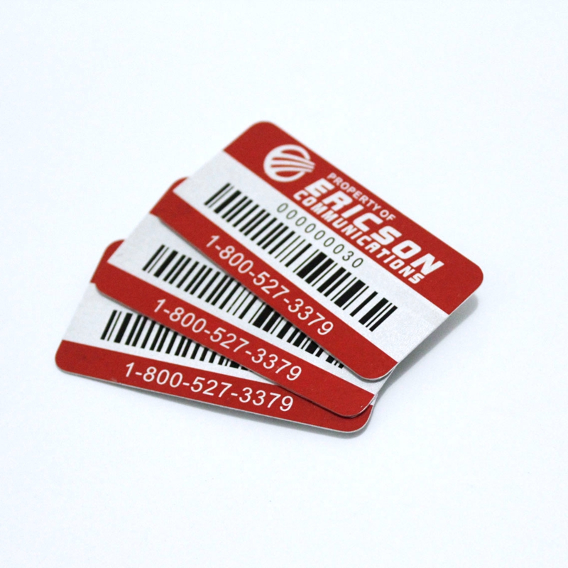 Bar Coded Asset Tags