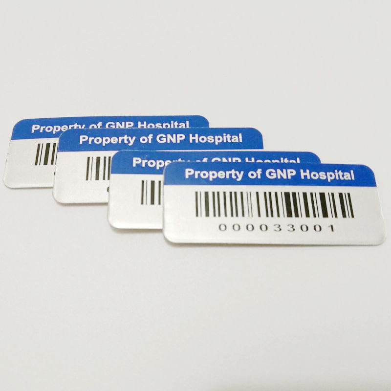 Barcoded Asset Tags
