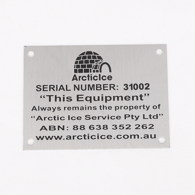 Serial Number Plates / VIN / Property & Asset Tags