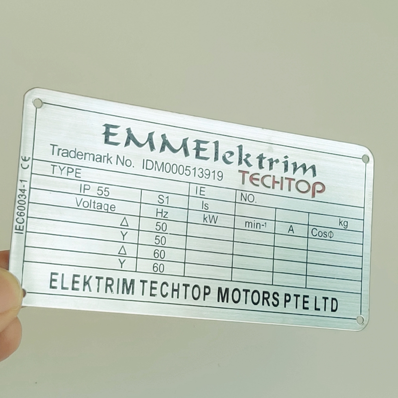 Stainless Steel Nameplates